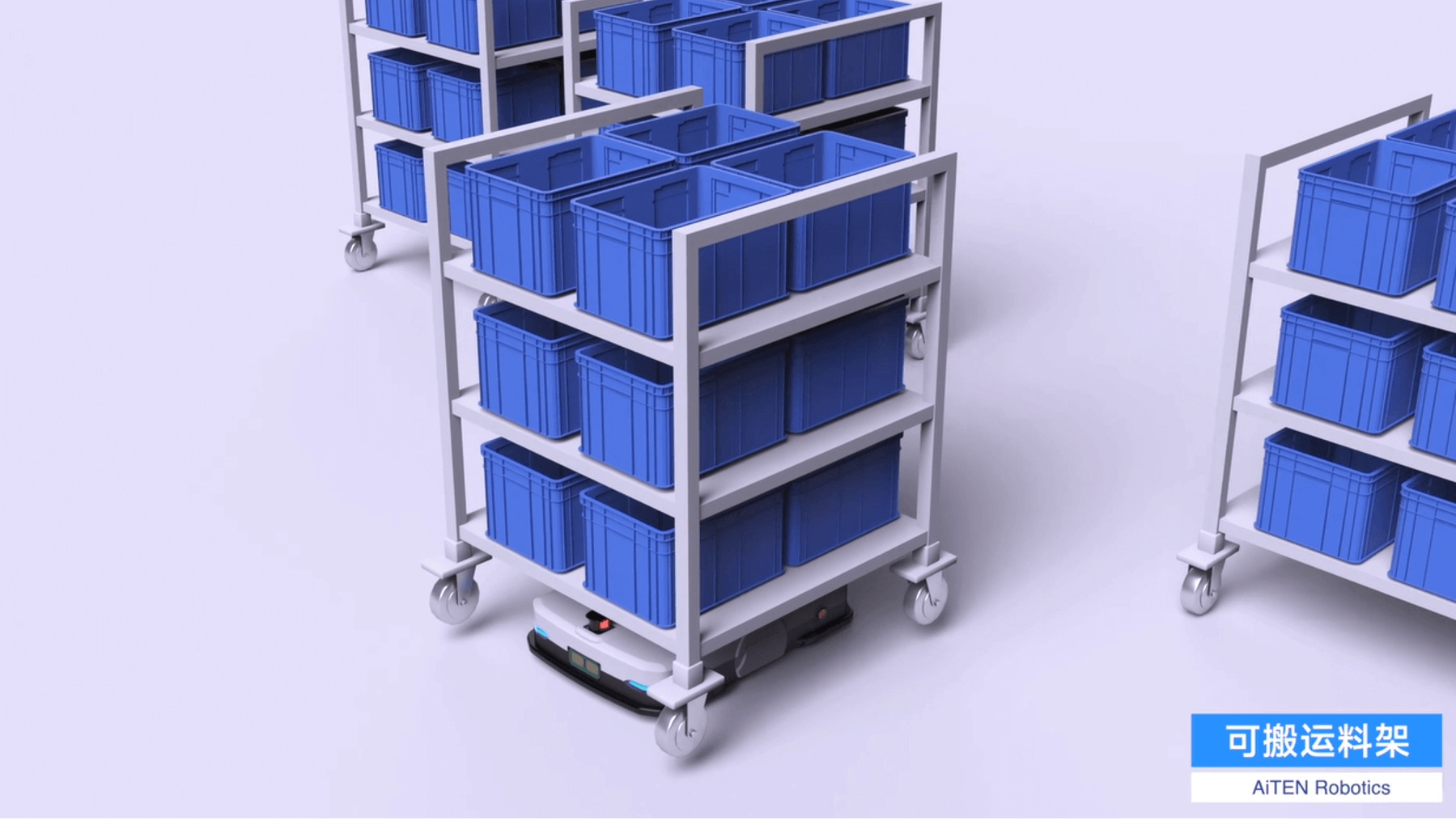 潜伏式AGV小车应用场景：解锁仓储与产线的柔性自动化